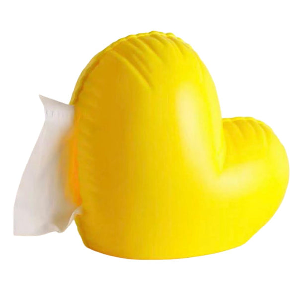 Heart Shaped Tissue Box Tissue Dispenser for Living Room, Office Desk & Bedroom, Decorative Tissue Box Cover Holder for…