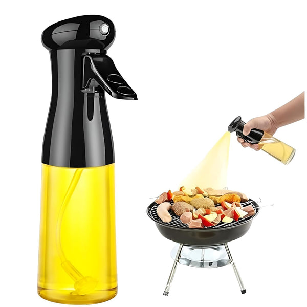 Lakshiv Enterprise Oil Spray Bottle for Cooking, Handheld Trigger Spray Bottle with Transparent Cont