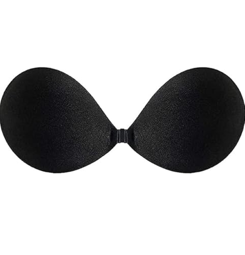 Lakshiv Enterprise Adhesive Strapless Bra with Front Clasp Push-Up Design | Breathable Cups with Gel Interior | Reusable Stick-On Bra Multicolor
