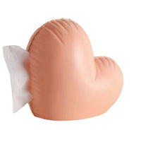Heart Shaped Tissue Box Tissue Dispenser for Living Room, Office Desk & Bedroom, Decorative Tissue B