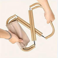 Lakshiv Enterprise Foldable Portable Stool with Carry Bag, Heavy Duty Metal Frame, Compact Folding C