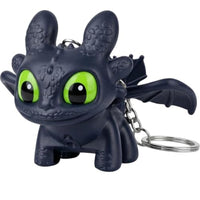 Lakshiv Dragon Keychain Toy with LED Light & Moving Wings, Night Fury Glowing Dragon Keychain | Mini