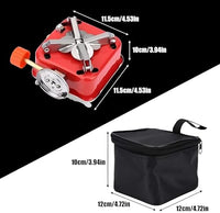 Lakshiv Portable Camping Gas Stove with Piezo Ignition, Folding Metal Support Arms, Compact Outdoor 