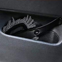 Car Interior Microfiber Duster Brush with Handle for Dashboard Seats Air Vents