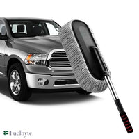 Car Duster with Extendable Handle, Microfiber Cleaning Head for Car Exterior Surface