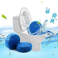 Toilet Bowl Cleaner Block Blue Solid Disc for Water Tank and Bowl Use