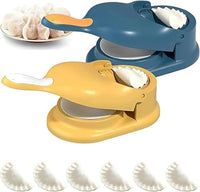 Dumpling Maker Machine | Hand-Press Dumpling Mould for Folding & Shaping Dough | Manual Dumpling Pre