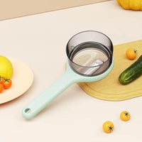 Vegetable Peeler with Peel Container | Handheld Fruit and Vegetable Peeling Tool with Built-in Colle