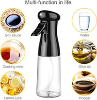 Lakshiv Enterprise Oil Spray Bottle for Cooking, Handheld Trigger Spray Bottle with Transparent Cont