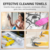 Lakshiv Enterprise Microfiber Cleaning Cloth Roll | Reusable Tear-Off Cleaning Towels Roll for Kitch