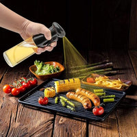 Lakshiv Enterprise Oil Spray Bottle for Cooking, Handheld Trigger Spray Bottle with Transparent Cont