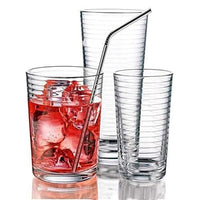 Stainless Steel Drinking Straws Set with Cleaning Brush – Straight and Bent Metal Straws