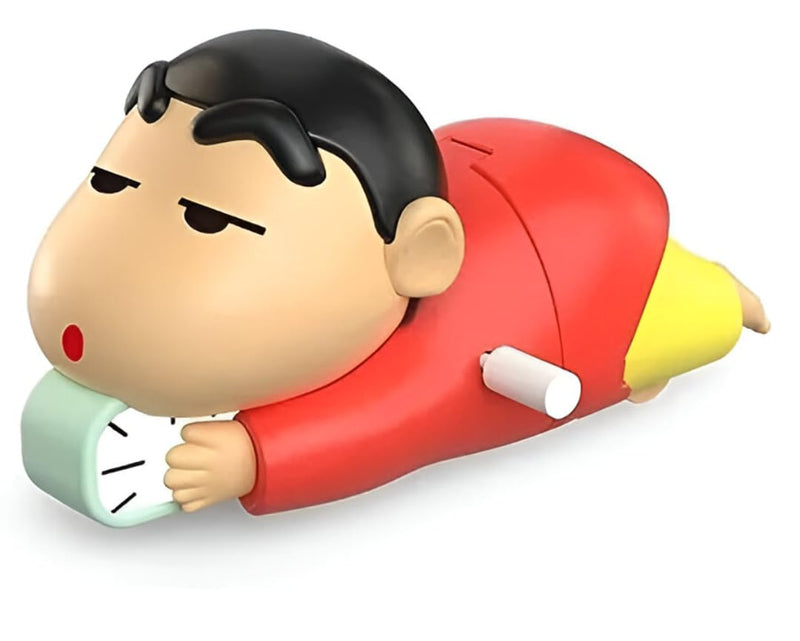 Wind-Up Crawling Toy Figure with Rotating Side Knob and Boxed Packaging