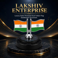 Lakshiv Enterprise Solar Powered Car Dashboard Decoration Items Car Air Freshener Diffuser Tricolor 