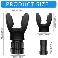 Breathing Exercise Trainer with Adjustable Resistance Valve and Silicone Mouthpiece