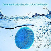 Toilet Bowl Cleaner Block Blue Solid Disc for Water Tank and Bowl Use