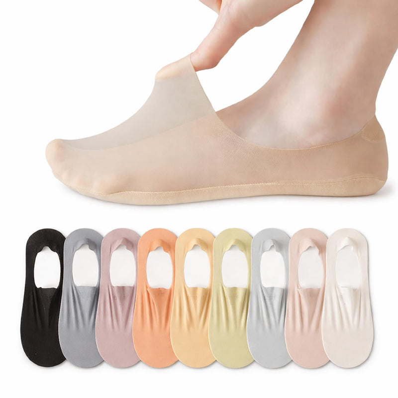 Lakshiv Enterprise No Show Socks for Women | Low Cut Invisible Socks for Flats Heels Sneakers | Silicone Grip Liner Socks