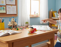 Wind-Up Crawling Toy Figure with Rotating Side Knob and Boxed Packaging