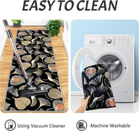 Lakshiv Enterprise 2 Pcs Kitchen Mats for Floor | Anti Slip Waterproof Memory Foam Kitchen Rugs | So