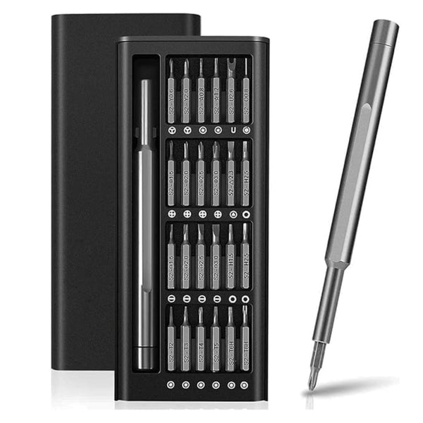 Precision Screwdriver Set with Case, 24-in-1 Mini Tool Kit for Mobile Phone, Watch, Camera and Small Electronics