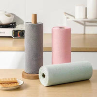 Lakshiv Enterprise Microfiber Cleaning Cloth Roll | Reusable Tear-Off Cleaning Towels Roll for Kitch