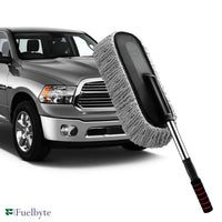 Car Duster with Extendable Handle, Microfiber Cleaning Head for Car Exterior Surface