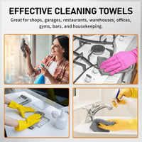 Lakshiv Enterprise Microfiber Cleaning Cloth Roll | Reusable Tear-Off Cleaning Towels Roll for Kitch