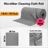 Lakshiv Enterprise Microfiber Cleaning Cloth Roll | Reusable Tear-Off Cleaning Towels Roll for Kitch