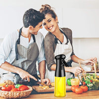 Lakshiv Enterprise Oil Spray Bottle for Cooking, Handheld Trigger Spray Bottle with Transparent Cont
