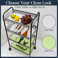 Lakshiv Enterprise Kitchen Shelf Liner Roll for Fridge Drawer 45cm x 5m, Cabinet & Refrigerator Shel