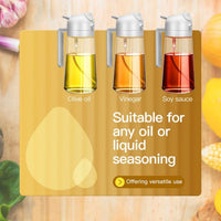 Lakshiv Enterprise Oil Dispenser Bottle with Handle, Gravity Lid Pouring Design, Glass Oil Bottle fo