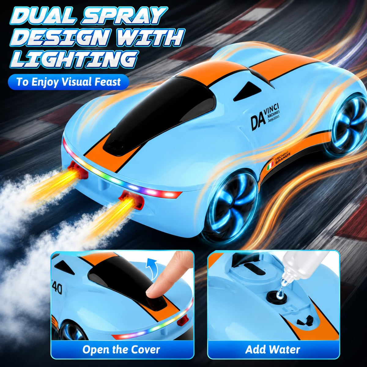 Lakshiv 1:16 Scale Remote Control Stunt Car 4WD RC Drift Car - image 5