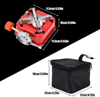 Lakshiv Portable Camping Gas Stove with Piezo Ignition, Folding Metal Support Arms, Compact Outdoor 