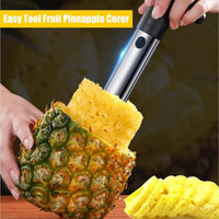 Pineapple Corer Slicer Stainless Steel Tool with T-Handle